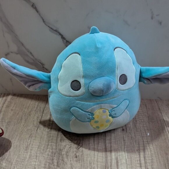 Squishmallows 12" Stitch Blue Plush Toy With Egg Disney Collectible - Picture 1 of 8